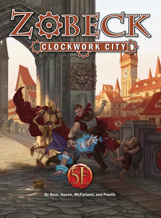 Książka Zobeck Clockwork City James J. Haeck