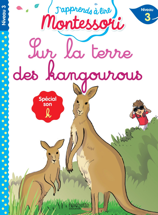 Carte J'apprends à lire Montessori - CP niveau 3 : Le kangourou Charlotte Jouenne