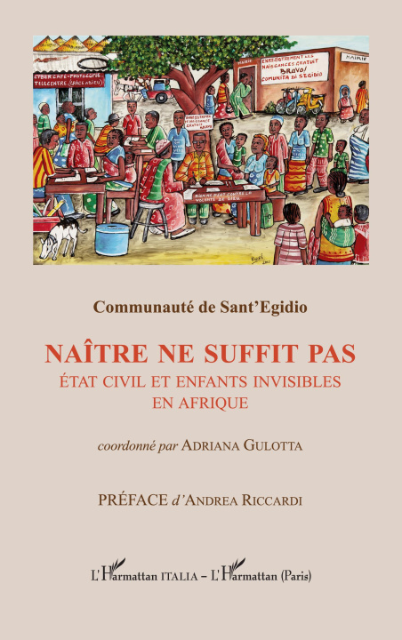 Kniha Naître ne suffit pas Comunauté de Sant Egidio