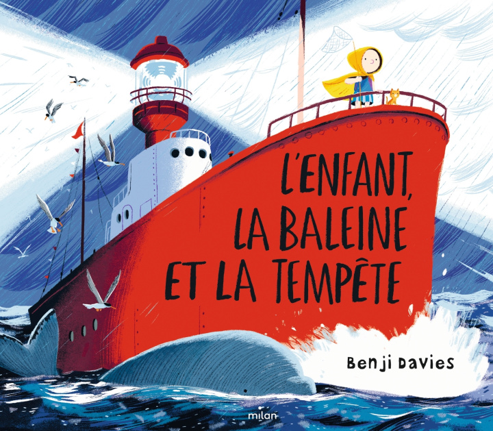 Kniha L'enfant, la baleine et la tempête 