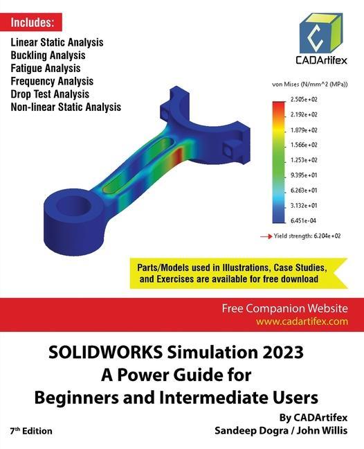 Βιβλίο SOLIDWORKS Simulation 2023 Sandeep Dogra