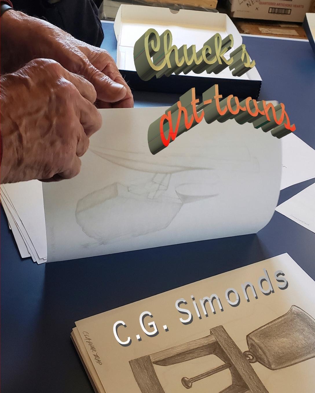 Knjiga Chuck's Art-Toons C. G. Simonds