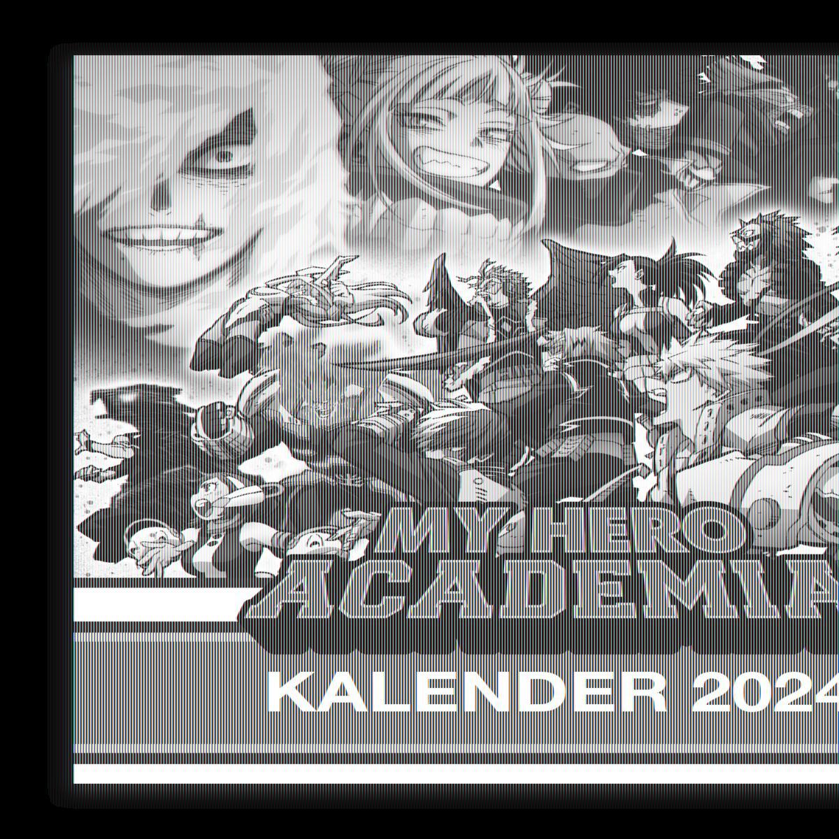 Kalendár/Diár My Hero Academia - Wandkalender 2024 