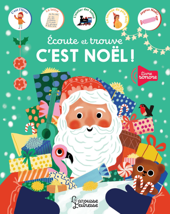 Könyv Ecoute et trouve - C'est Noël ! 