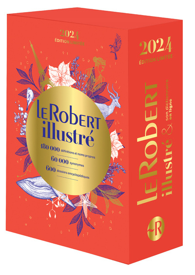 Book Le Robert Illustré et son dictionnaire en ligne 2024 - coffret 