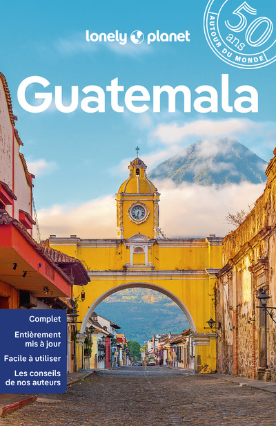 Carte Guatemala 10ed Lonely Planet