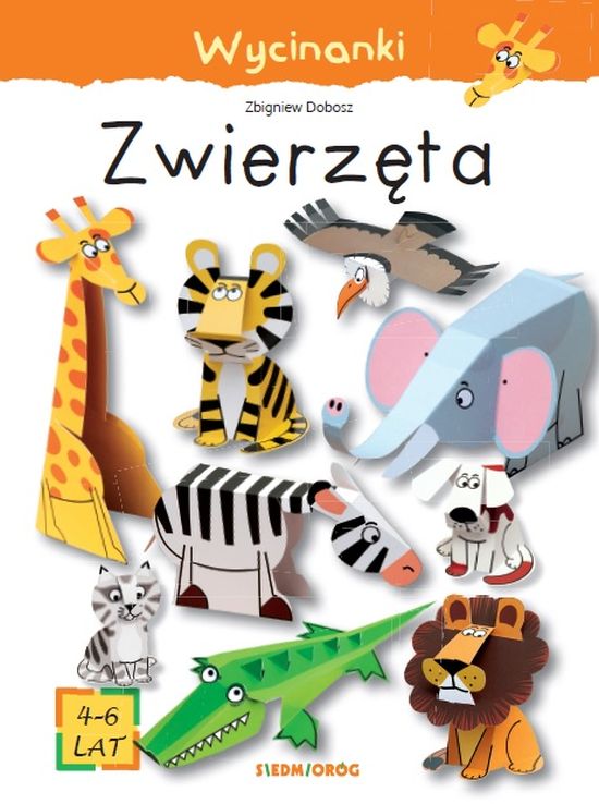 Libro Wycinanki Zwierzęta Dobosz Zbigniew