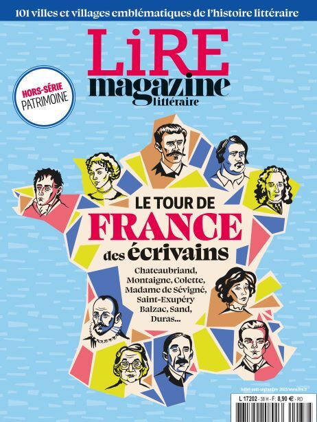 Carte Lire Magazine littéraire HS : Le Tour de France des écrivains - Juin-Juillet 2023 Collectf