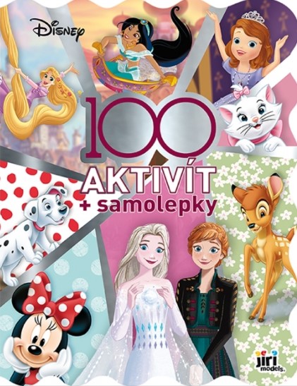 Buch 100 aktivít/ Pre dievčatá Disney