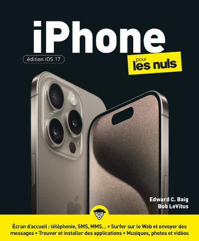 Könyv iPhone édition iOS17 Pour les Nuls Edward C. Baig