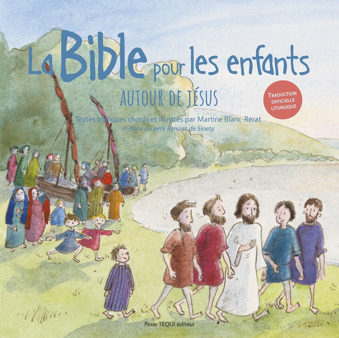 Kniha La Bible pour les enfants (jaquette bleue) 