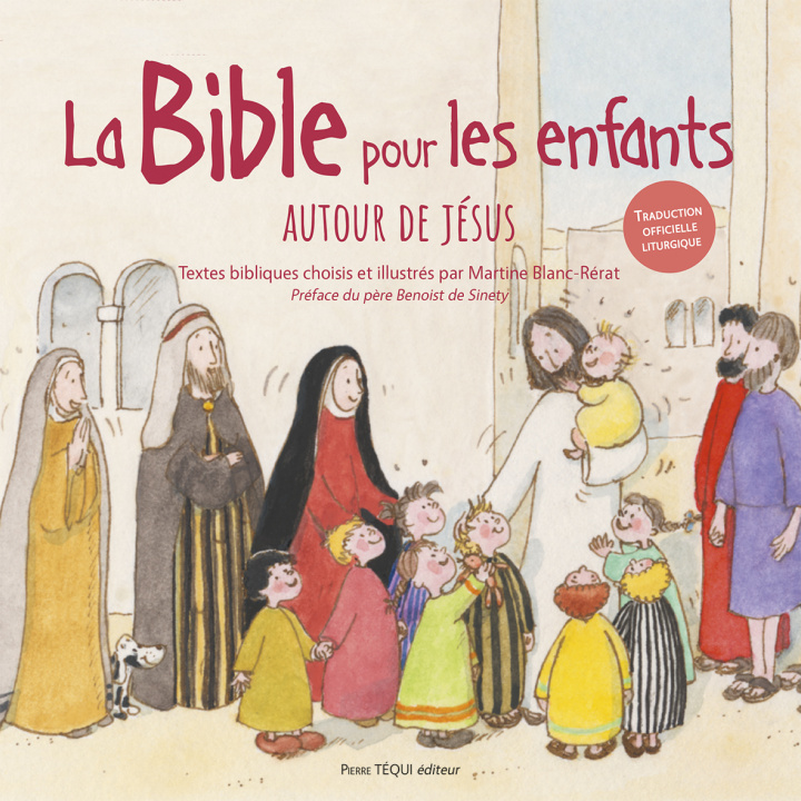 Kniha La Bible des enfants (jaquette rouge) 