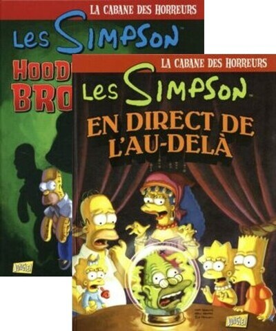 Knjiga Pack Simpson La cabane des horreurs T2 + T5 offert Matt Groening