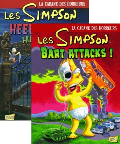 Knjiga Pack Simpson La cabane des horreurs T3 + T7 offert Matt Groening