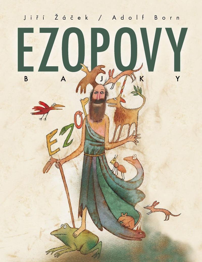 Book Ezopovy bajky Jiří Žáček