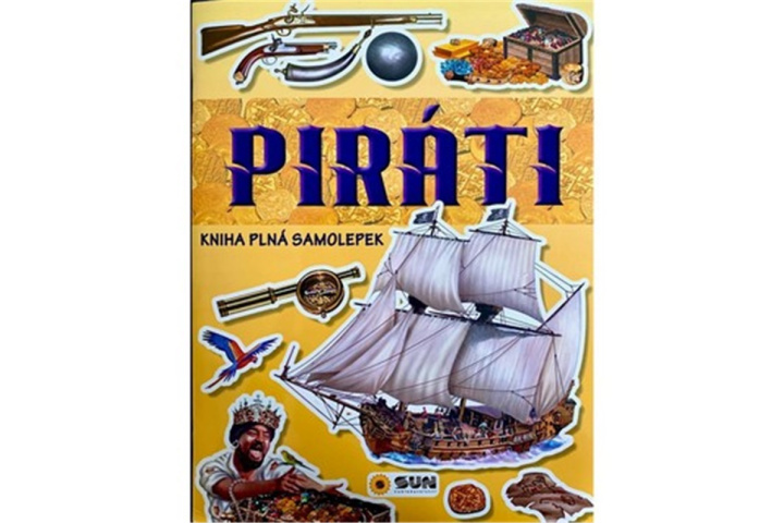 Kniha Pirát - Kniha plná samolepek 