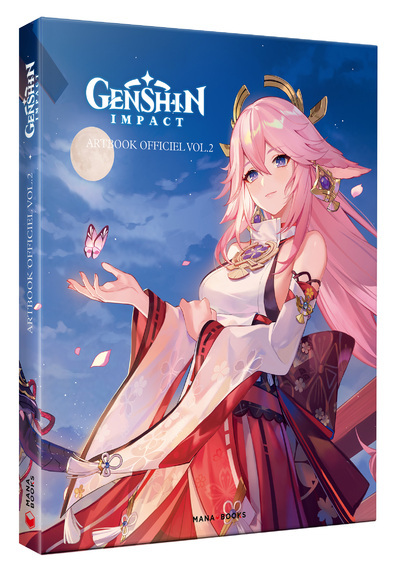 Книга Genshin Impact Artbook officiel Vol.2 (+ carnet de croquis offert) 