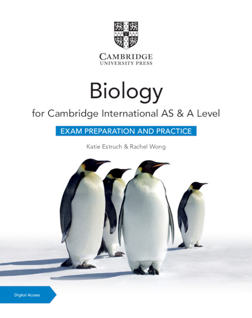 Könyv Cambridge International AS & A Level Biology Exam Preparation and Practice with Digital Access (2 Years) Katie Estruch