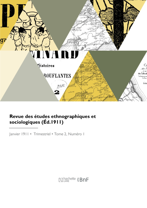 Kniha Revue des études ethnographiques et sociologiques Arnold Van Gennep