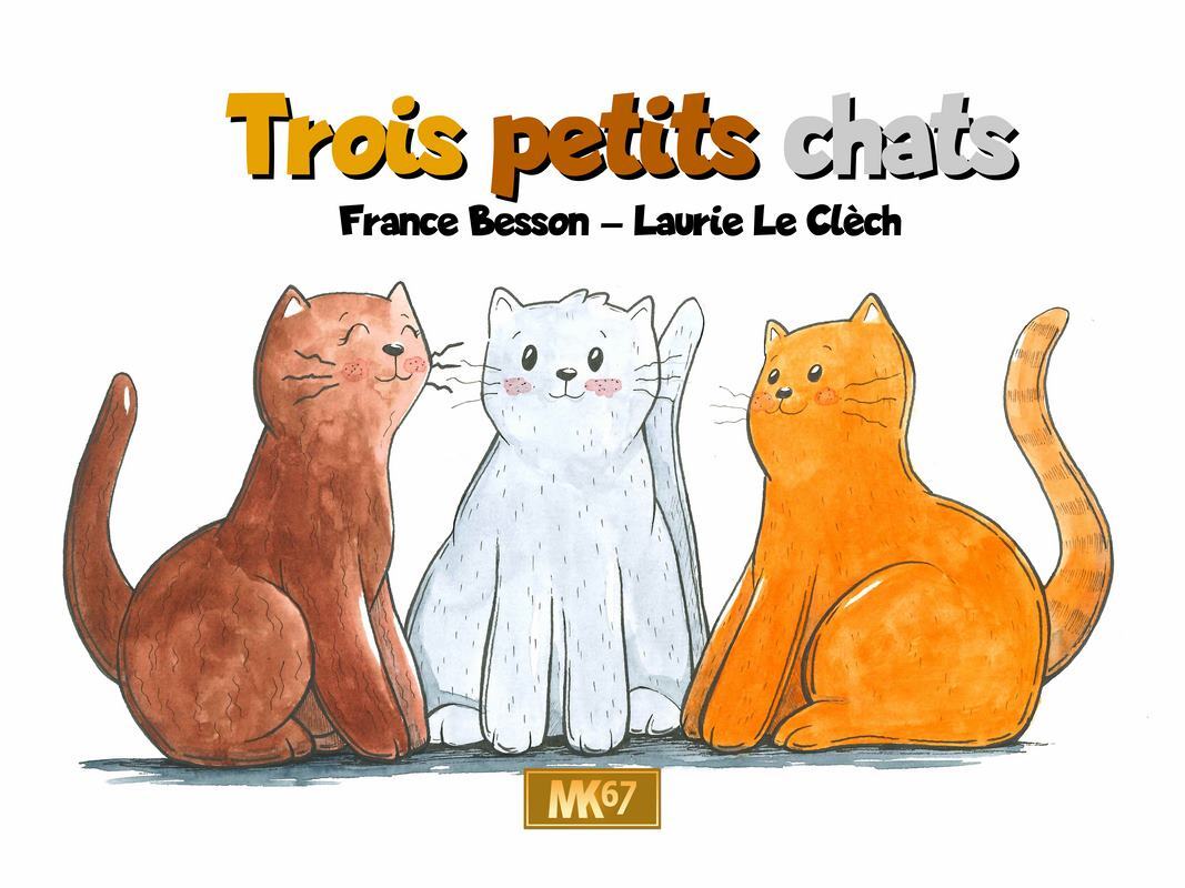 Book 3 petits chats Besson