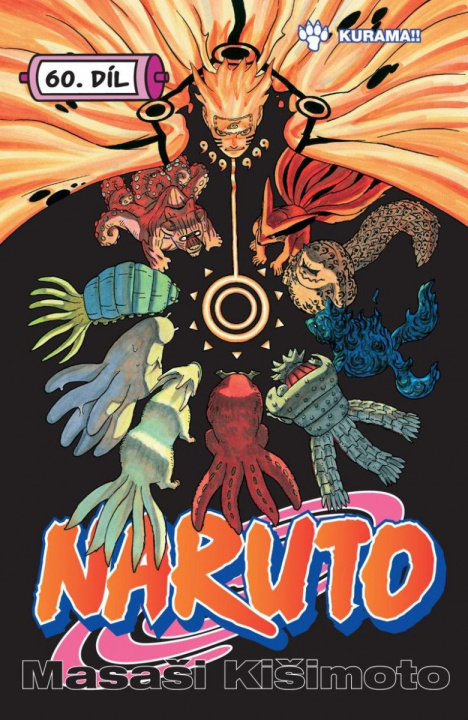 Carte Naruto 60 - Kurama Masaši Kišimoto
