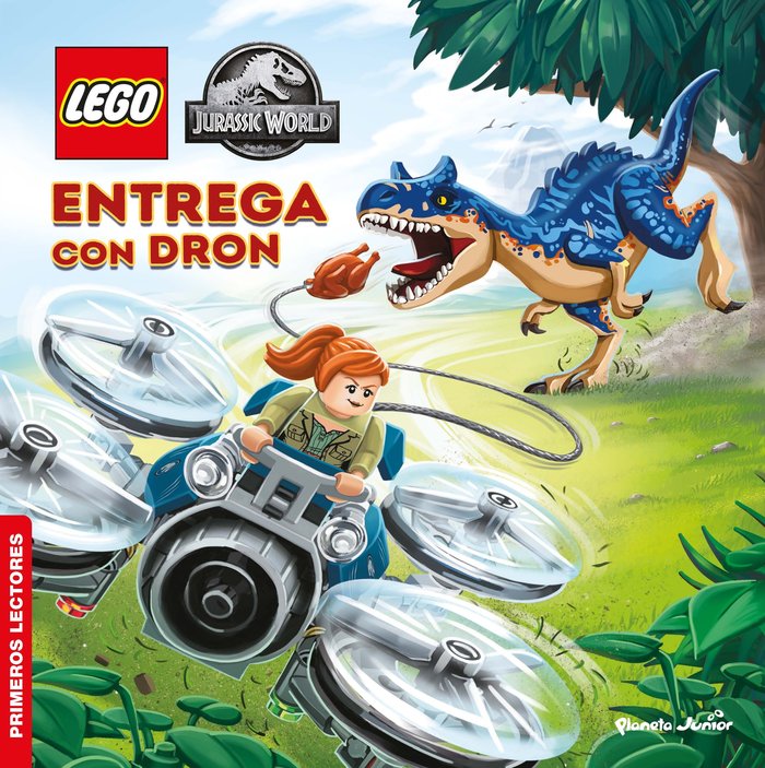 Kniha LEGO JURASSIC WORLD. ENTREGA CON DRON LEGO