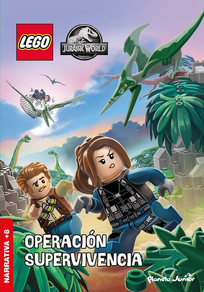 Kniha LEGO JURASSIC WORLD. OPERACION: SUPERVIVENCIA LEGO