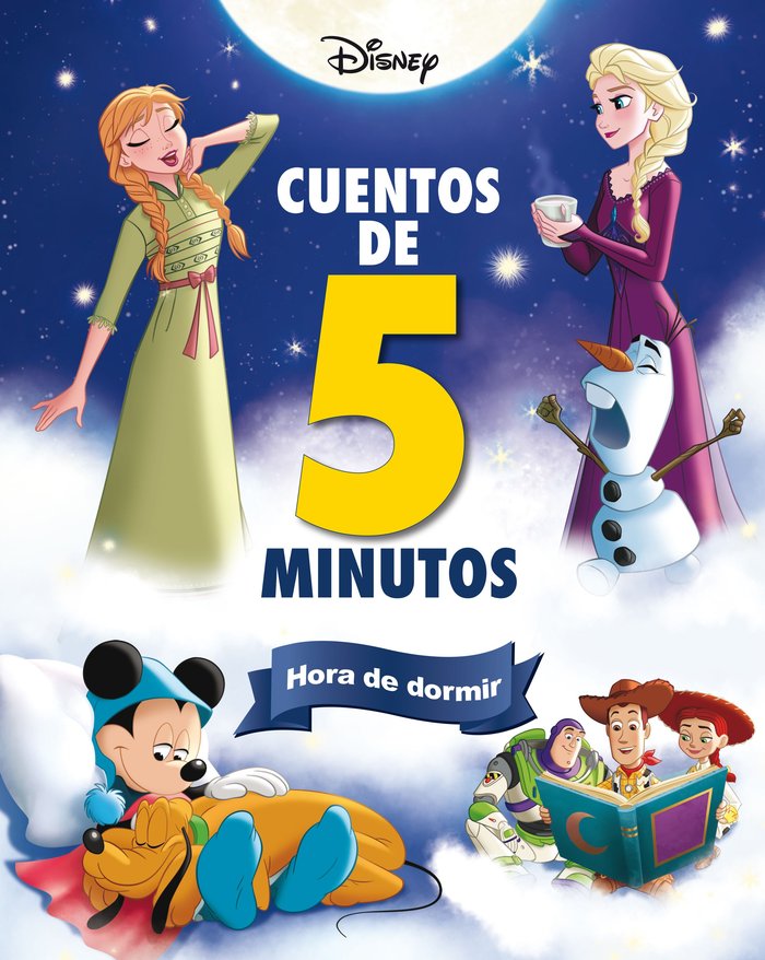 Βιβλίο DISNEY. CUENTOS DE 5 MINUTOS. HORA DE DORMIR Disney