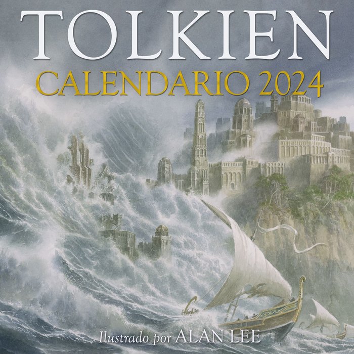 Книга CALENDARIO TOLKIEN 2024 John Ronald Reuel Tolkien