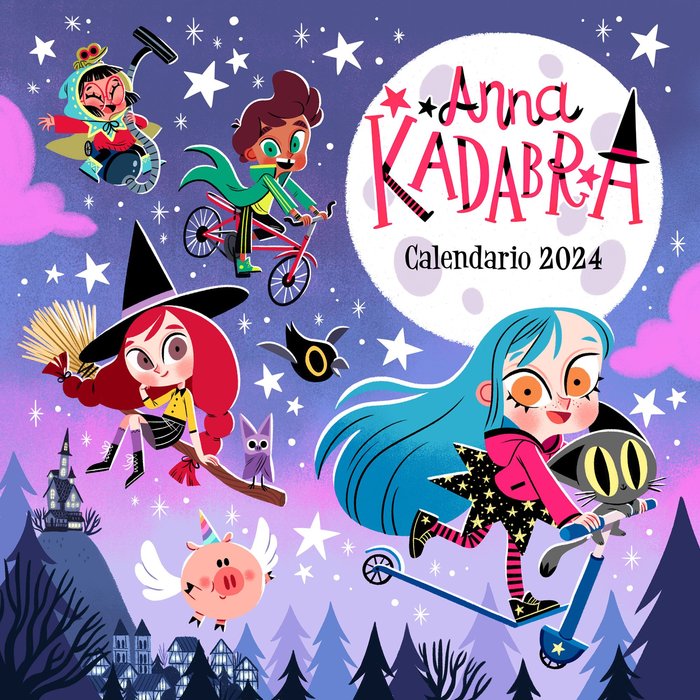 Kniha CALENDARIO ANNA KADABRA 2024 AA. VV.