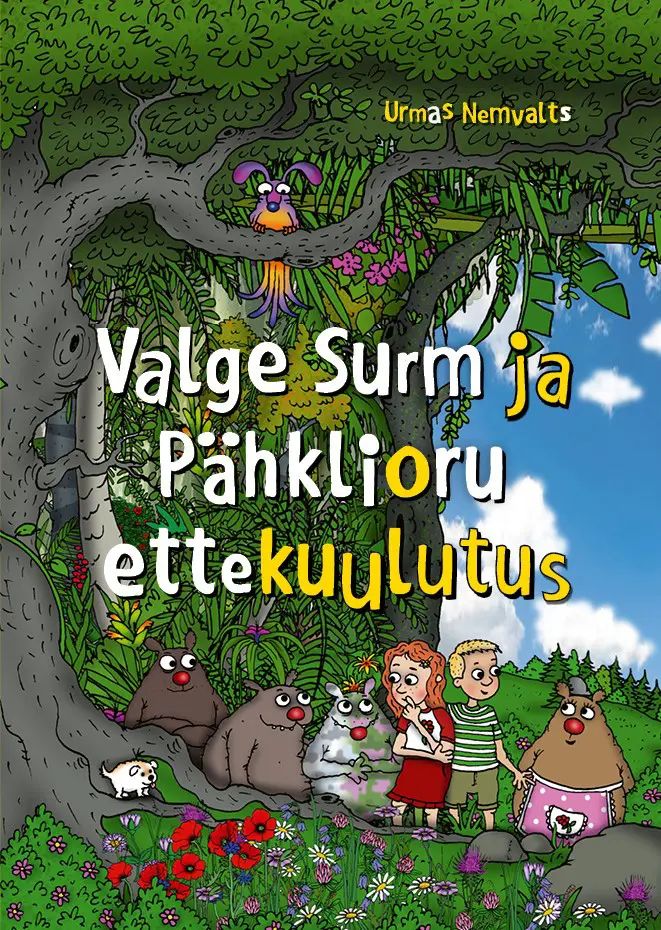 Książka Valge surm ja pähklioru ettekuulutus Urmas Nemvalts