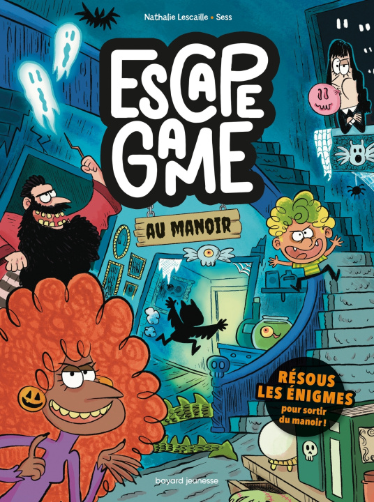 Kniha Escape game au manoir, Tome 01 Nathalie Lescaille