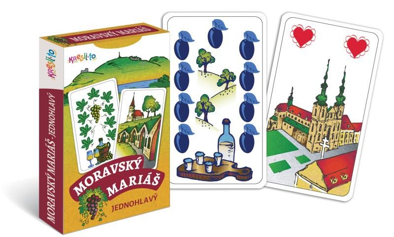 Nyomtatványok Moravský mariáš / karty jednohlavé 