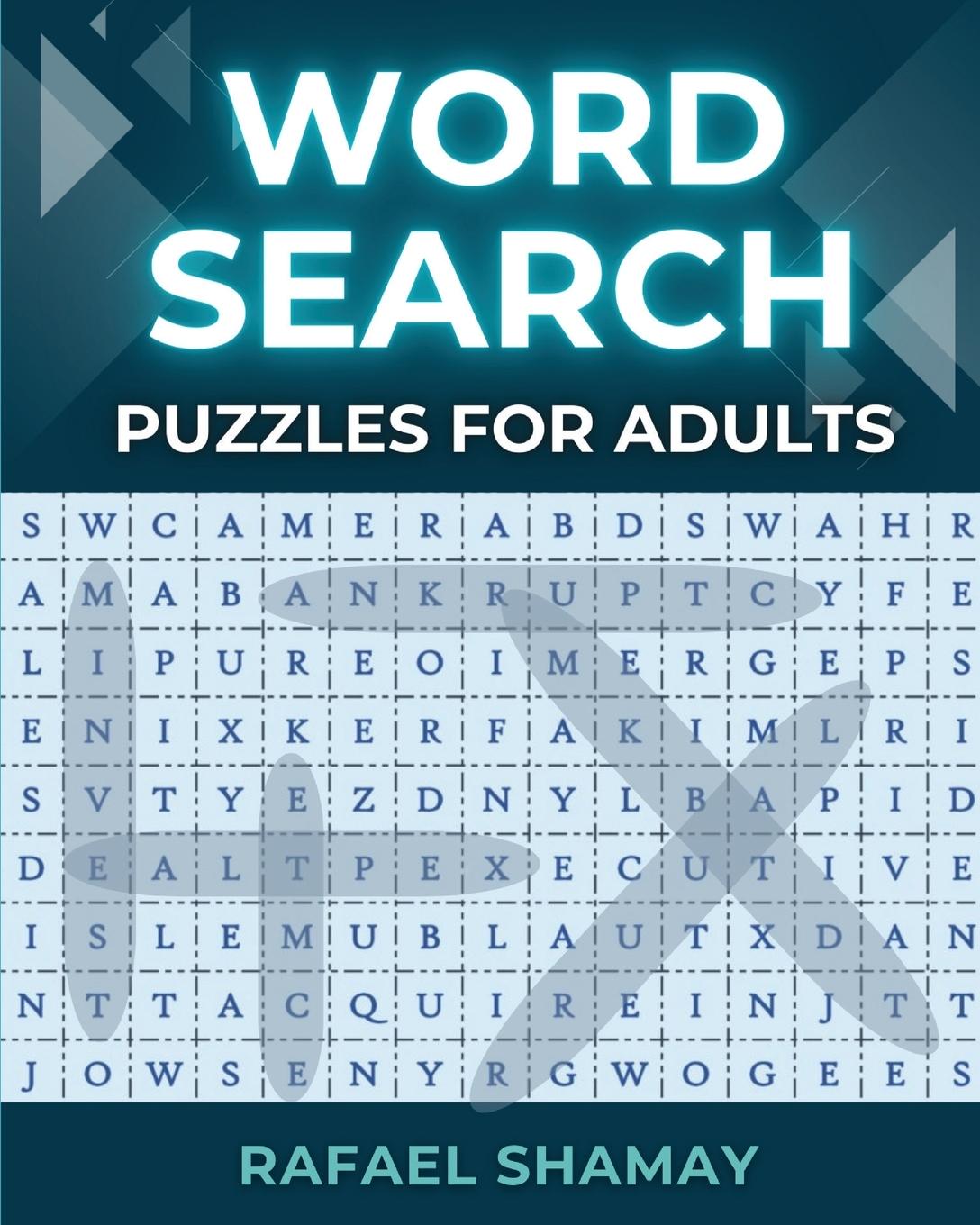 Könyv Word Search Puzzle Book for Adults 