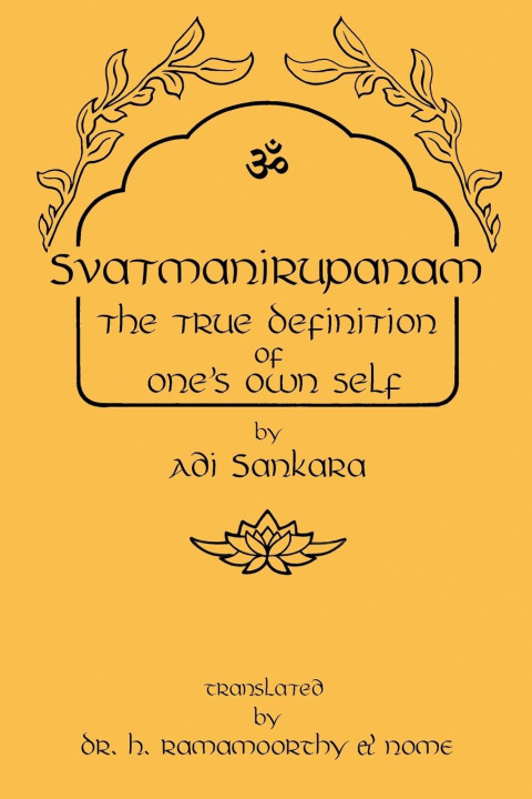 Kniha Svatmanirupanam H. Ramamoorthy