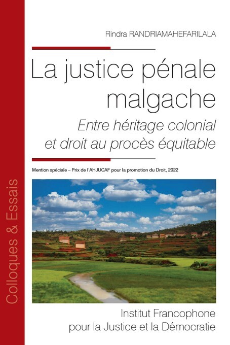 Könyv La justice pénale malgache Randriamahefarilala