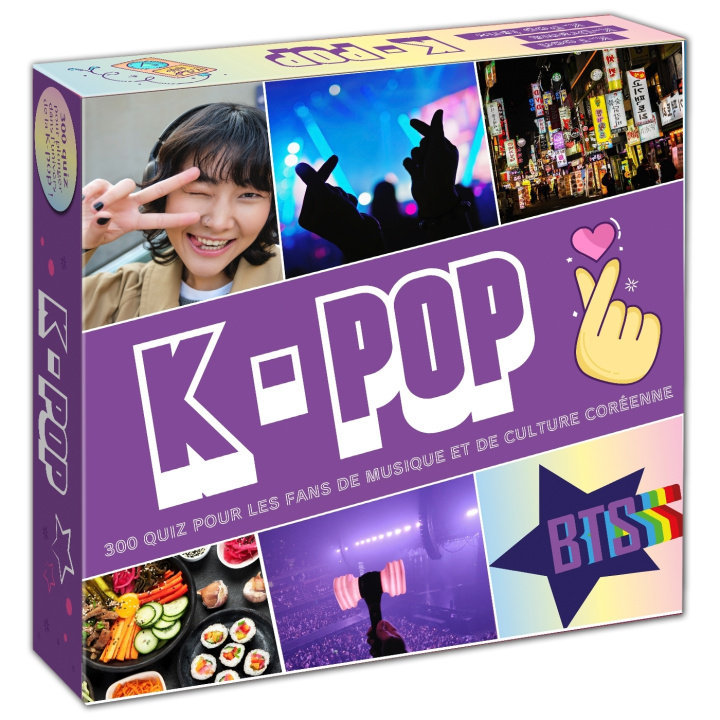 Kniha La boîte quiz K-POP 