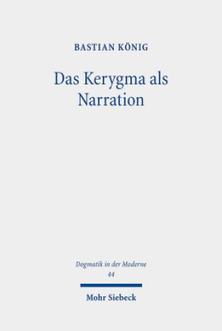 Kniha Das Kerygma als Narration 