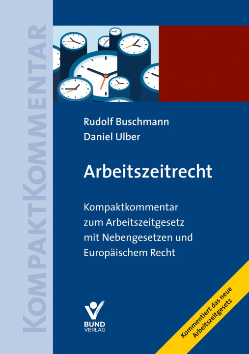 Kniha Arbeitszeitrecht Rudolf Buschmann