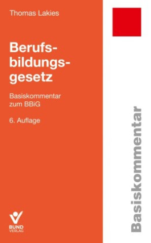 Kniha Berufsbildungsgesetz Thomas Lakies