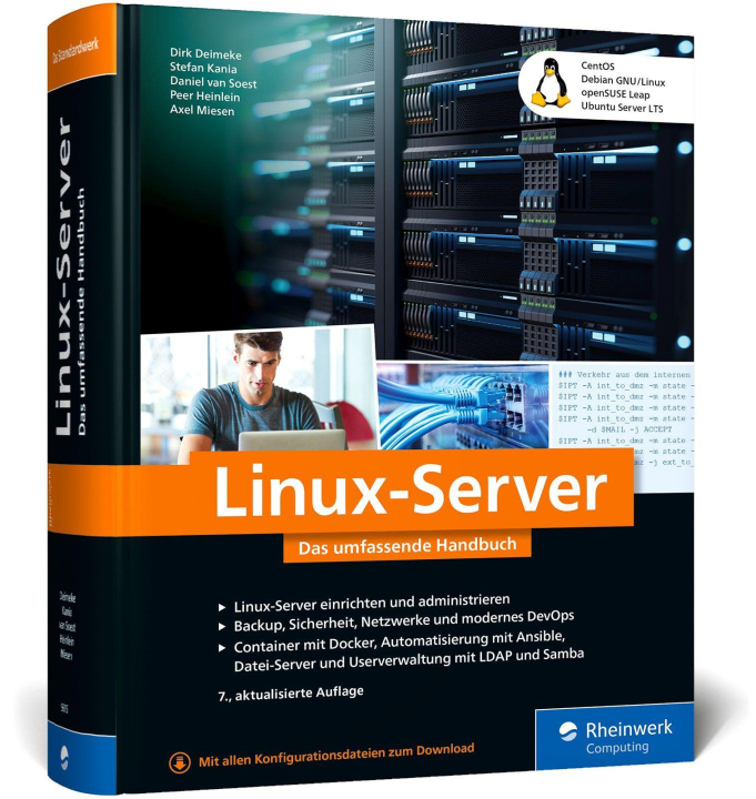 Kniha Linux-Server Daniel van Soest