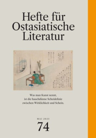 Kniha Hefte für ostasiatische Literatur 74 Asa-Bettina Wuthenow
