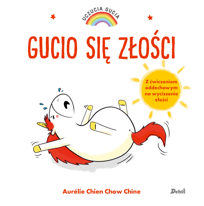 Βιβλίο Uczucia Gucia Gucio się złości Chine Aurelie Chien Chow