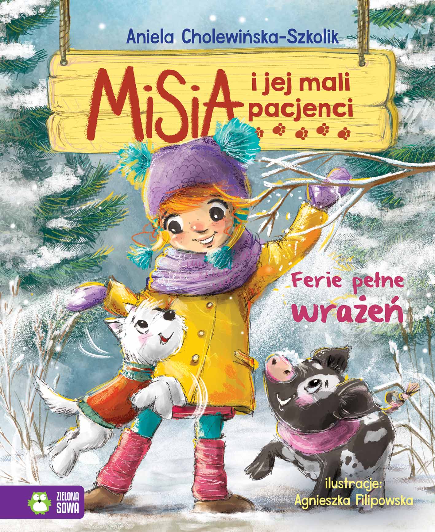 Kniha Misia i jej mali pacjenci. Ferie pełne wrażeń Cholewińska-Szkolik Aniela