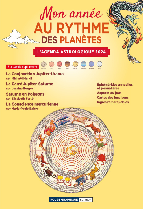 Könyv L'Agenda Astrologique 2024 Ferté