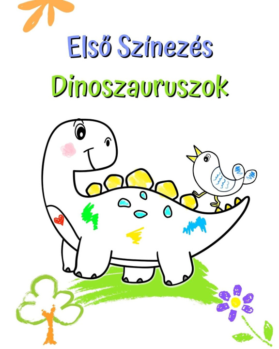 Könyv E?ls? Színezés Dinoszauruszok 