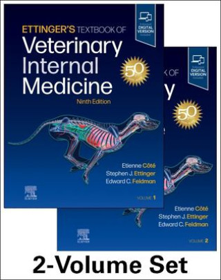 Kniha Ettinger’s Textbook of Veterinary Internal Medicine Stephen J. Ettinger