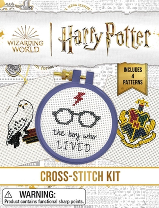 Kniha Harry Potter Cross-Stitch Kit Warner Bros. Consumer Products Inc.