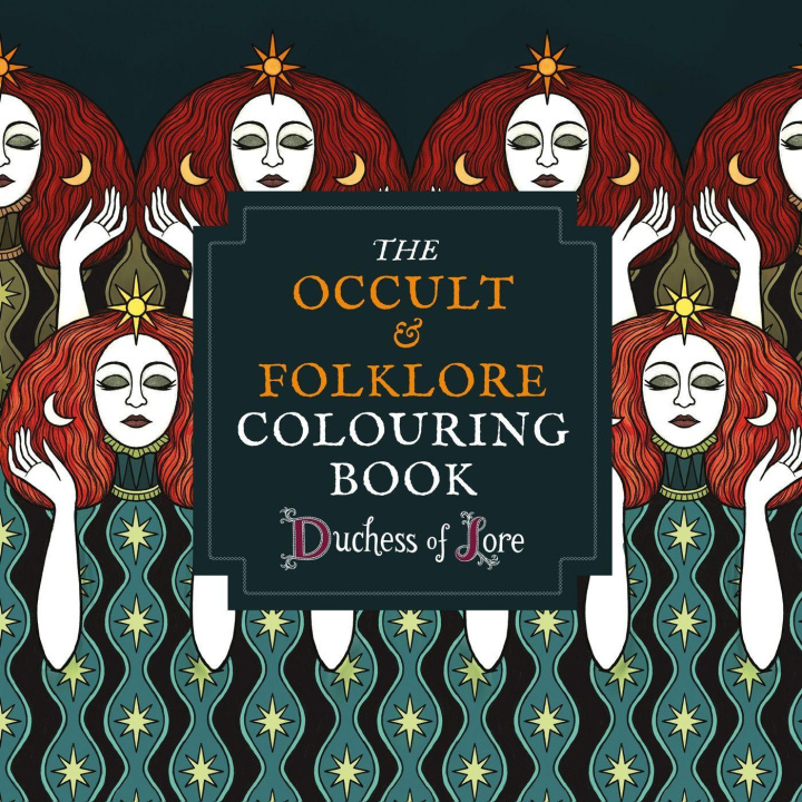 Book Occult & Folklore Colouring Book Duchess of Lore