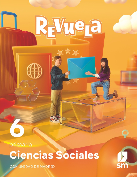 Kniha Ciencias Sociales. 6 Primaria. Revuela. Comunidad de Madrid MERCEDES GARIN MUÑOZ